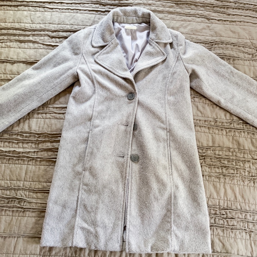 Girls Button-up, lined Dress Coat!